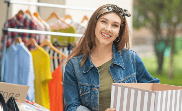 One woman turns a two-day yard sale into a year's worth of kindness