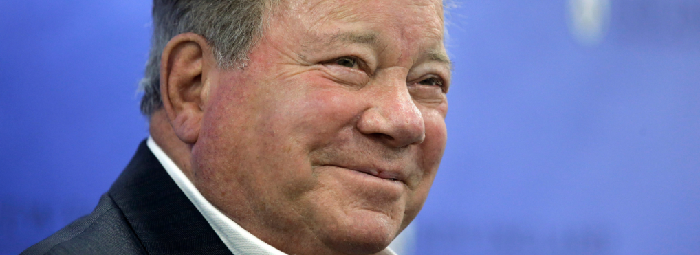 William Shatner returning to space; activists pursue Sen. Sinema into the restroom