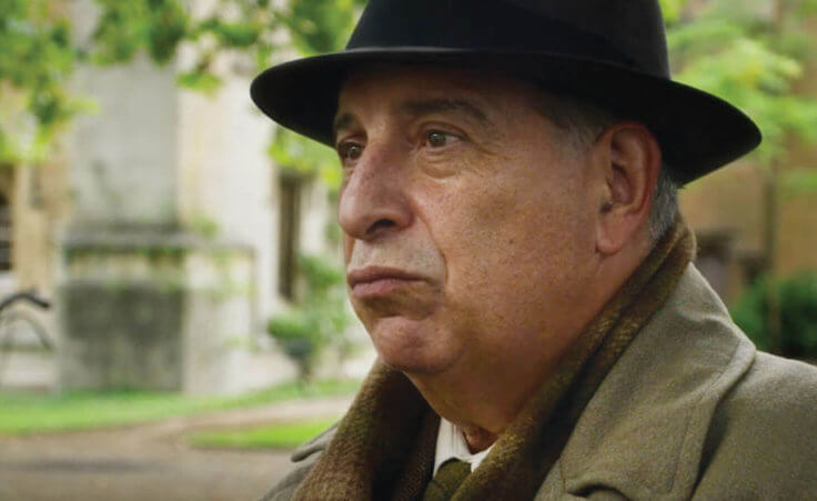 C.S. Lewis (Max McLean) reflects on his spiritual journey in The Most Reluctant Convert: The Untold Story of C.S. Lewis. Courtesy CSLewisMovie.com