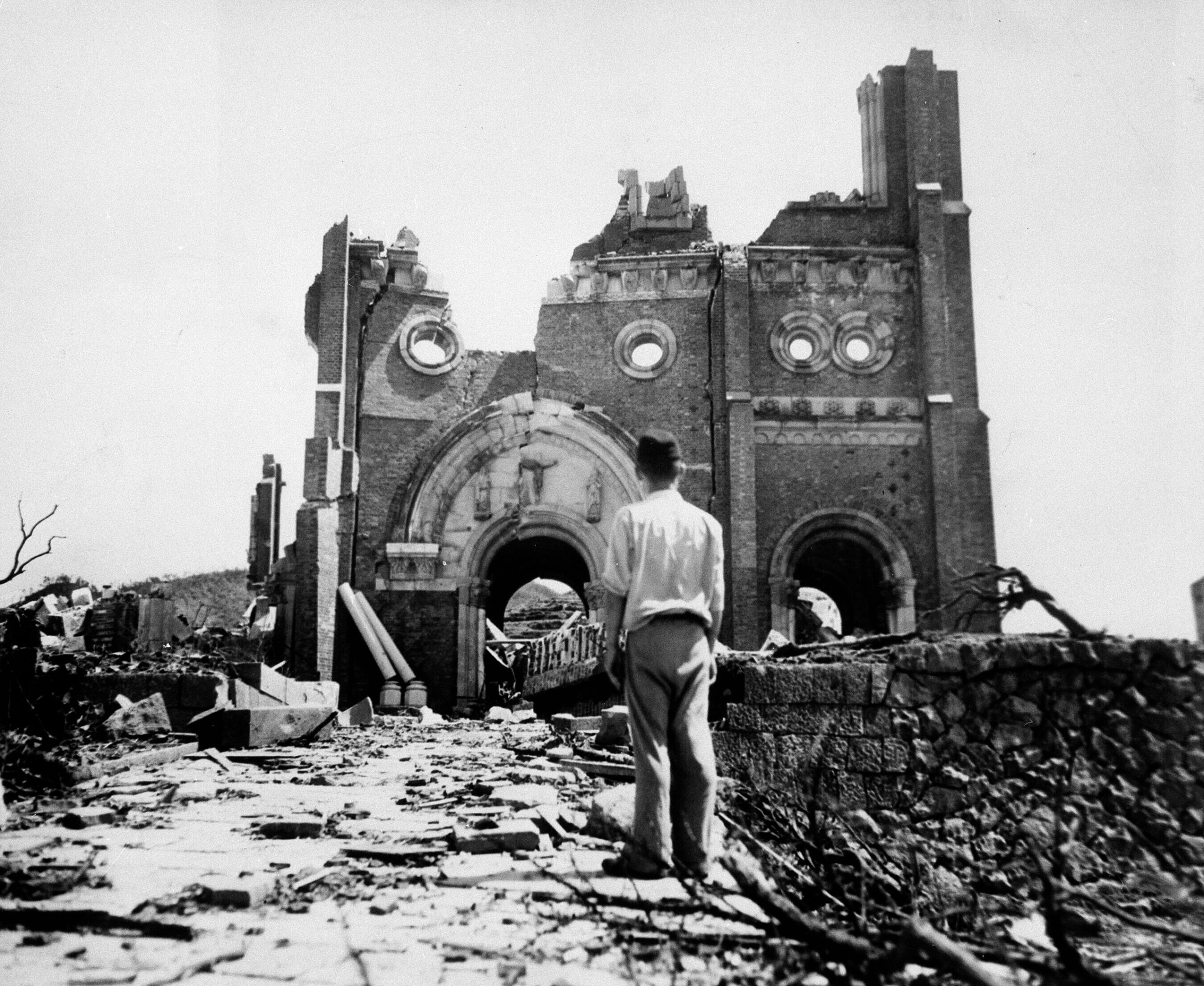 Today in history: The atomic bombing of Nagasaki decimates a Catholic church, killing thousands of believers nearby