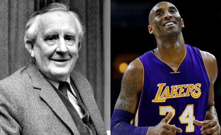 J. R. R. Tolkien and Kobe Bryant