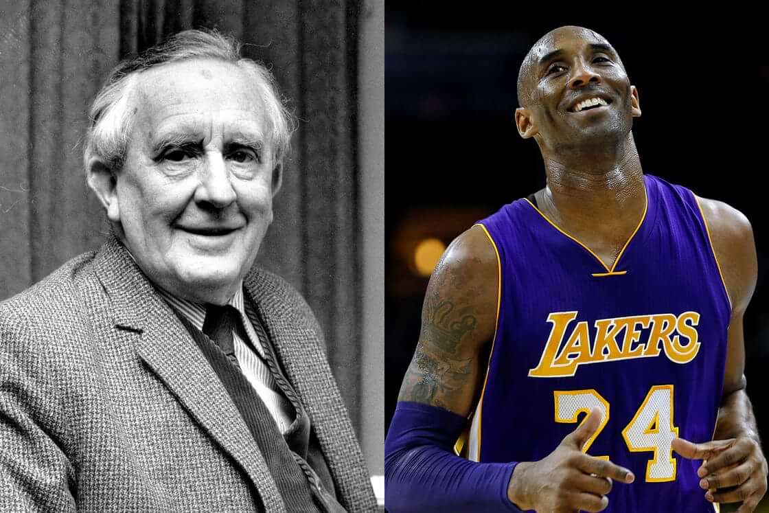 J. R. R. Tolkien and Kobe Bryant
