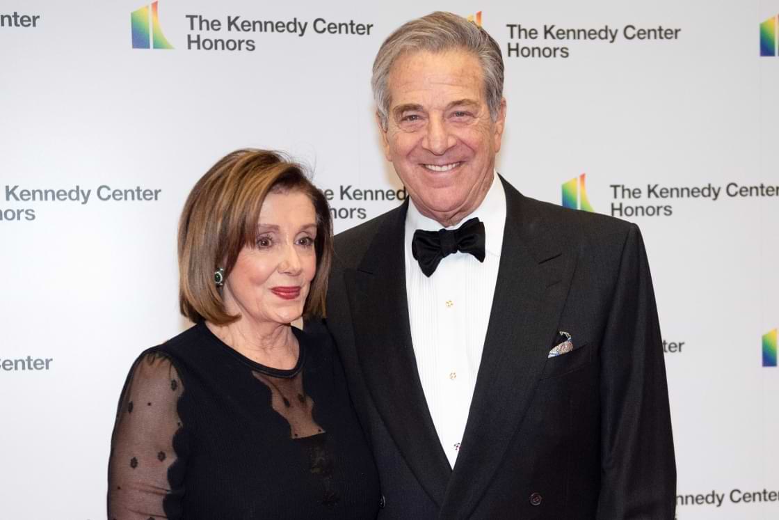Nancy Pelosi and Paul Pelosi at the Kennedy Center Honors