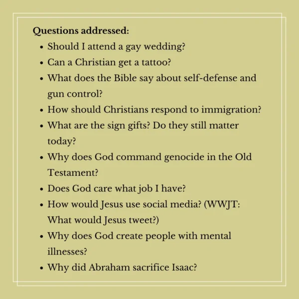Biblical Insight to Tough Questions, Volume 11 - Image 2