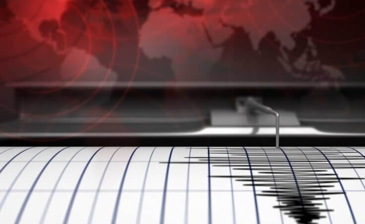 A seismograph shows earthquake activity in front of a world map. © By Andrey VP/stock.adobe.com. Rabbi Shlomo Amar recently indicated that earthquakes in Israel are a direct result of the rise of LGBTQ rights in his country.