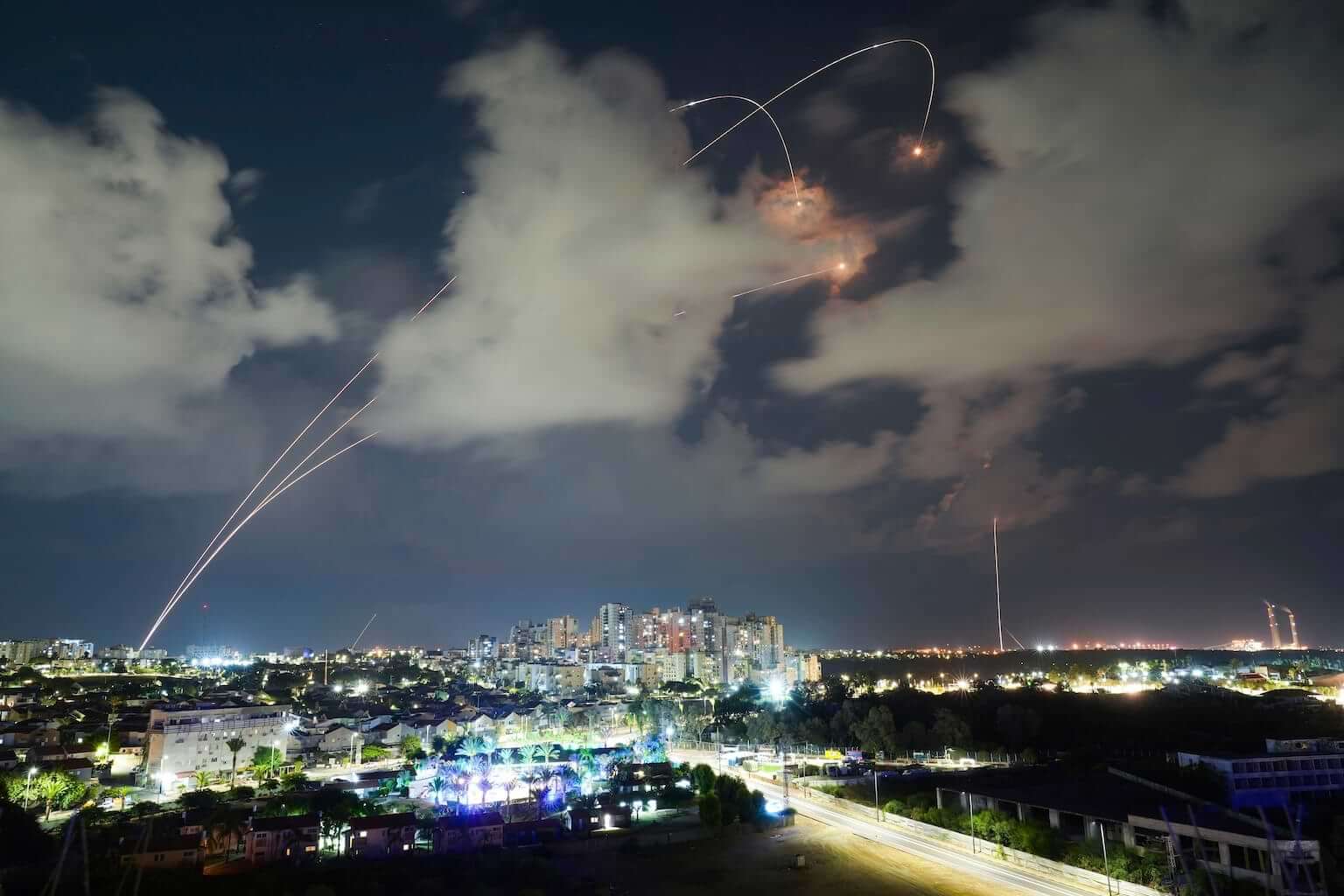 Israeli Iron Dome air defense system fires to intercept a rocket fired from the Gaza Strip, in Ashkelon, Israel, Thursday, Oct. 19, 2023. (AP Photo/Tsafrir Abayov). Is the war in Israel a sign of the end times?