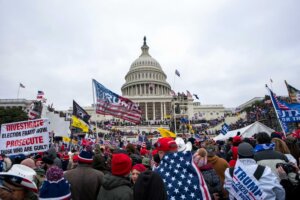 FILE - Those loyal to President Donald Trump rally at the U.S. Capitol in Washington on Jan. 6, 2021. (AP Photo/Jose Luis Magana, File). Lately, the question of whether it was an insurrection by definition has garnered much attention.