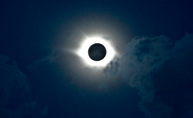 A total solar eclipse is observed above the mountainous Siberian Altai region, about 3,000 kilometers (1,850 miles) east of Moscow, on Friday, Aug. 1, 2008. (AP Photo/Oleg Romanov, File)