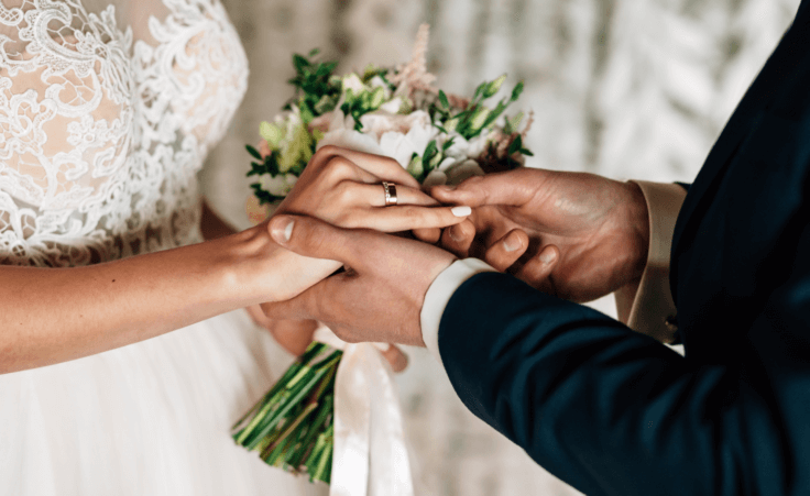 Groom placing wedding band on bride. Photo by ViktarVysotski/stock.adobe.com Christian character transforming culture