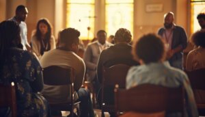 Church prayer meeting. By Катерина Євтехова/stock.adobe.com