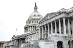 An image of the US Capitol building where Congress meets to vote on important issues such as the filibuster for Roe vs. Wade. What is a filibuster? By Leviathan/stock.adobe.com