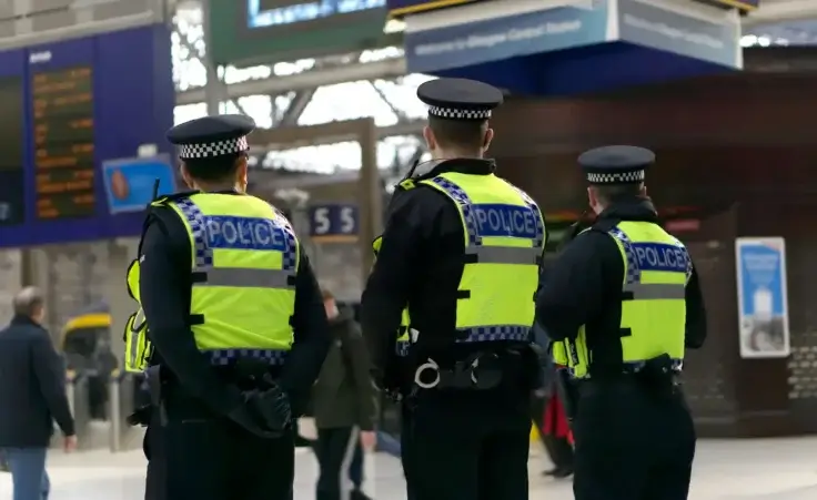 Stock photo of British police in a London city center. By JTana/stock.adobe.com. Iranian terror attack