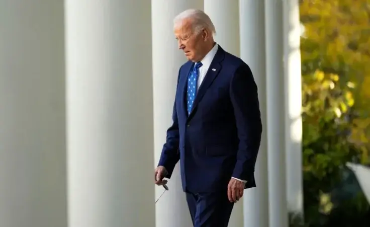 President Joe Biden walks out to speak in the Rose Garden of the White House in Washington, Nov. 26, 2024. (AP Photo/Ben Curtis, File) Joe Biden cancer cognitive decline