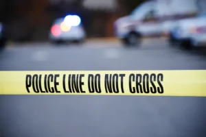 Police barricade tape protecting area of investigation. By Andrew/stock.adobe.com. Gunman sought after five people shot inside New England mall