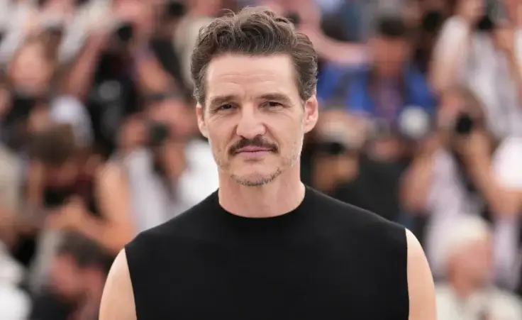 Pedro Pascal poses for photographers at the photo call for the film 'Eddington' at the 78th international film festival, Cannes, southern France, Saturday, May 17, 2025. (Photo by Scott A Garfitt/Invision/AP)