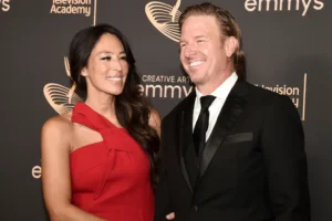Joanna Gaines and Chip Gaines pose in the press room during night one of the Television Academy's 2022 Creative Arts Emmy Awards at the Microsoft Theater on Saturday, Sept. 3, 2022, in Los Angeles. (Photo by Dan Steinberg/Invision for the Television Academy/AP Images) Back to the Frontier