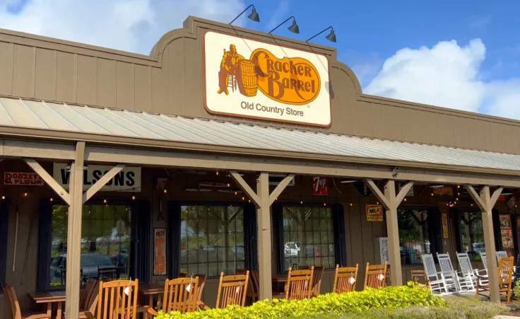 A Cracker Barrel location in Homestead, Florida, taken February 20, 2022. By 4kclips/stock.adobe.com. Chiles, Dallas Cowboys, branding