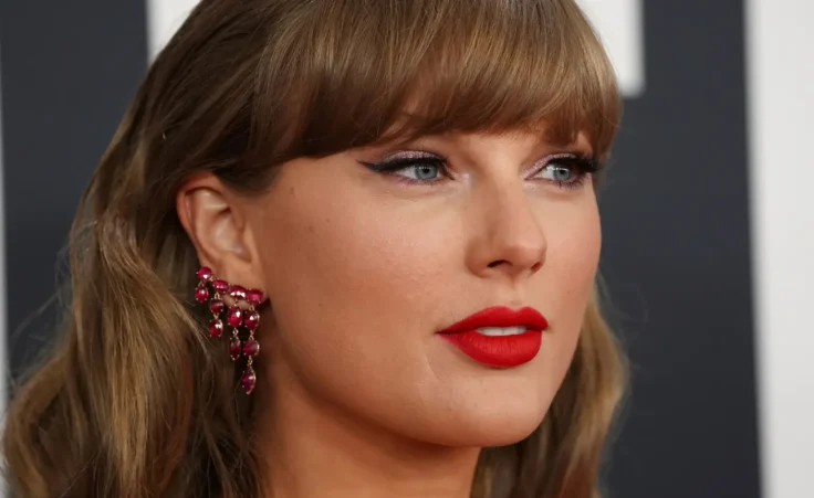 Taylor Swift arrives at the 67th annual Grammy Awards on Sunday, Feb. 2, 2025, in Los Angeles. (Photo by Jordan Strauss/Invision/AP) Taylor Swift Travis Kelsey engagement