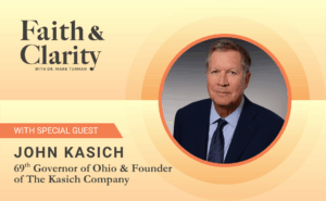 What role does faith play in building better communities? with Governor John Kasich