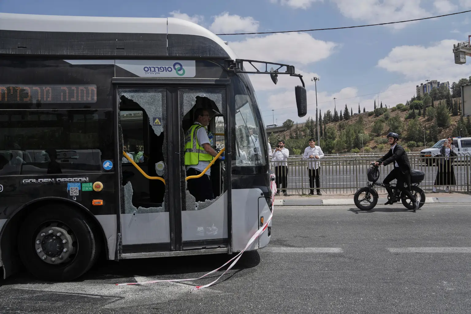 At least six killed by terrorists at bus stop in Jerusalem