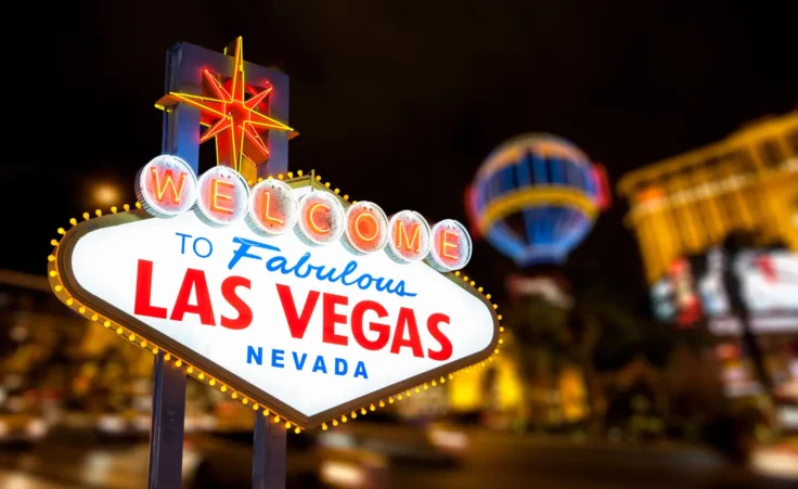 Sin city's famous "Welcome to Fabulous Las Vegas" sign. By kanonsky/stock.adobe.com. second-most sinful city? houston