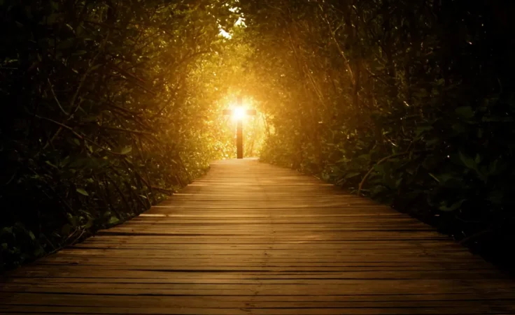 The Concept of the Way to the Cross of Christ by beerphotographer/stock.adobe.com