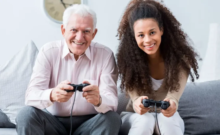 Never too late for play video games By Photographee.eu/stock.adobe.com