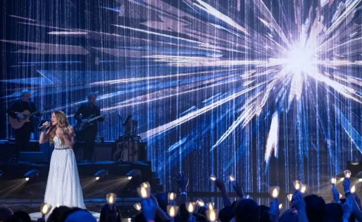 AMERICAN IDOL – “910 (Songs of Faith)” – “American Idol” goes live on ABC and Disney+, showcasing the Idol hopefuls as they lift their voices in inspiring songs of faith. By the end of the night, only 12 finalists will continue on the journey to become the next singing sensation. MONDAY, MARCH 30 (8:00-10:02 p.m. EDT) on ABC. (Disney/Eric McCandless)