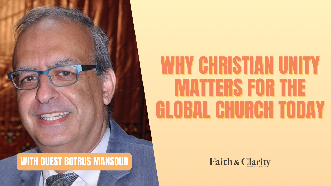 Why Christian unity matters for the global Church today