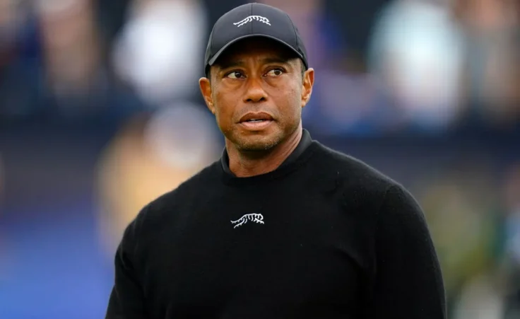 File photo dated 17-07-2024 of Tiger Woods who suffered what he described as 'one of the most embarrassing moments in my golfing career' during the latest round of TGL matches. Issue date: Wednesday February 19, 2025. 79098589 (Press Association via AP Images)