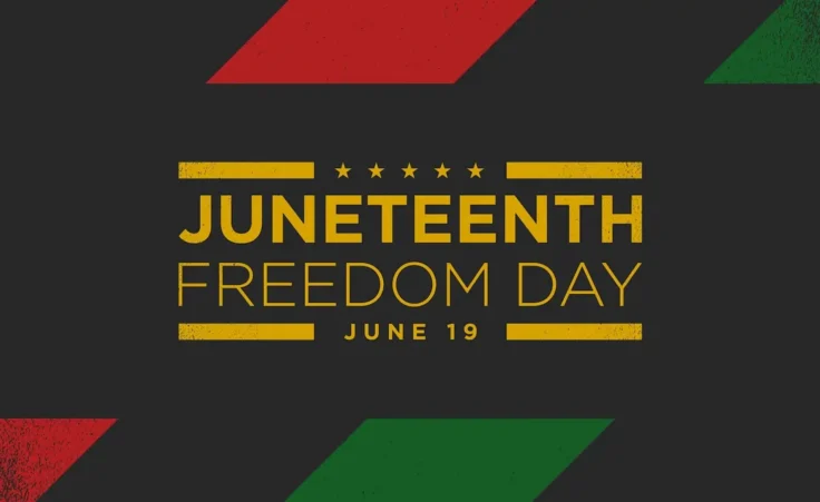 Juneteenth Freedom Day Background Design. Vector Illustration. By Be Pro/stock.adobe.com