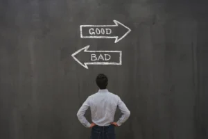 Conceptual image of morality choices. By Song_about_summer/stock.adobe.com. Morality in America